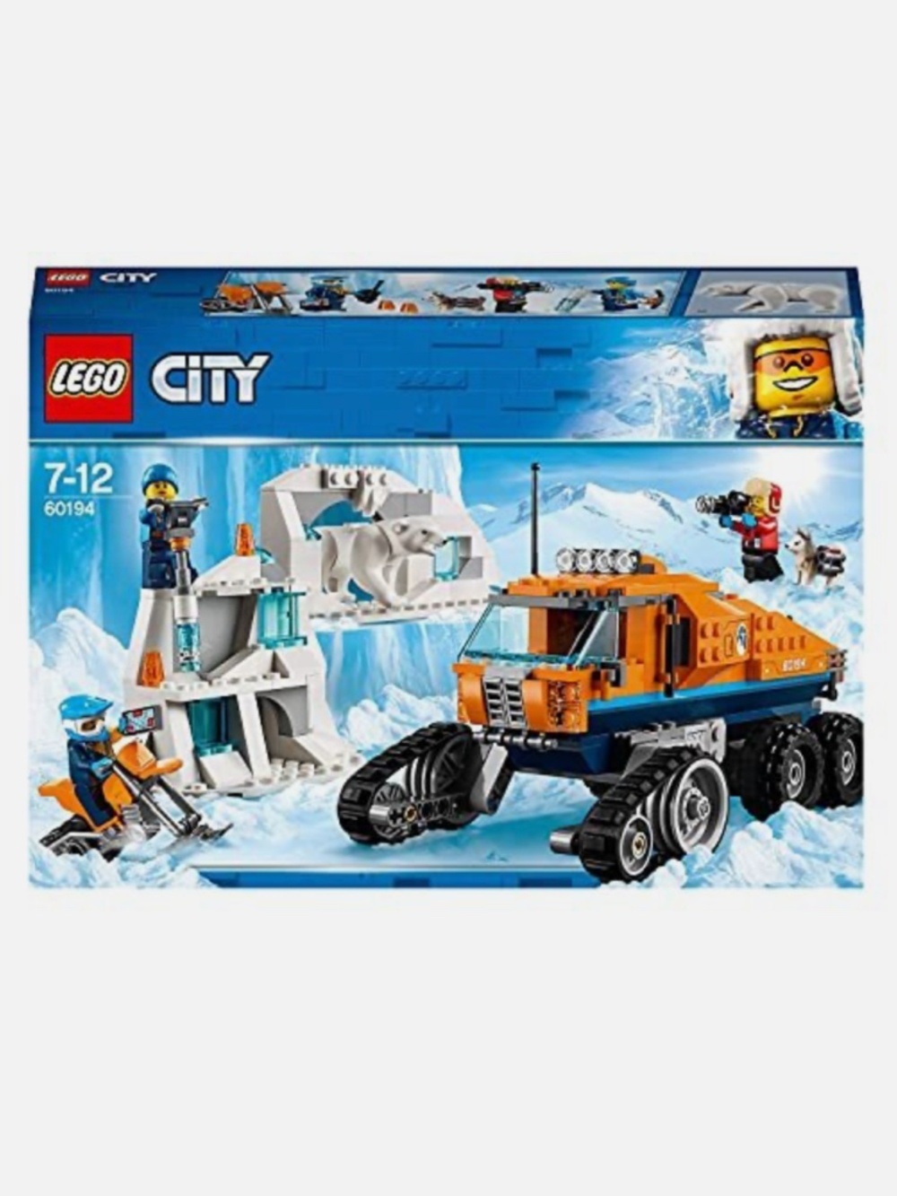 Lego City Arctic Scout Truck #60194 322 pieces